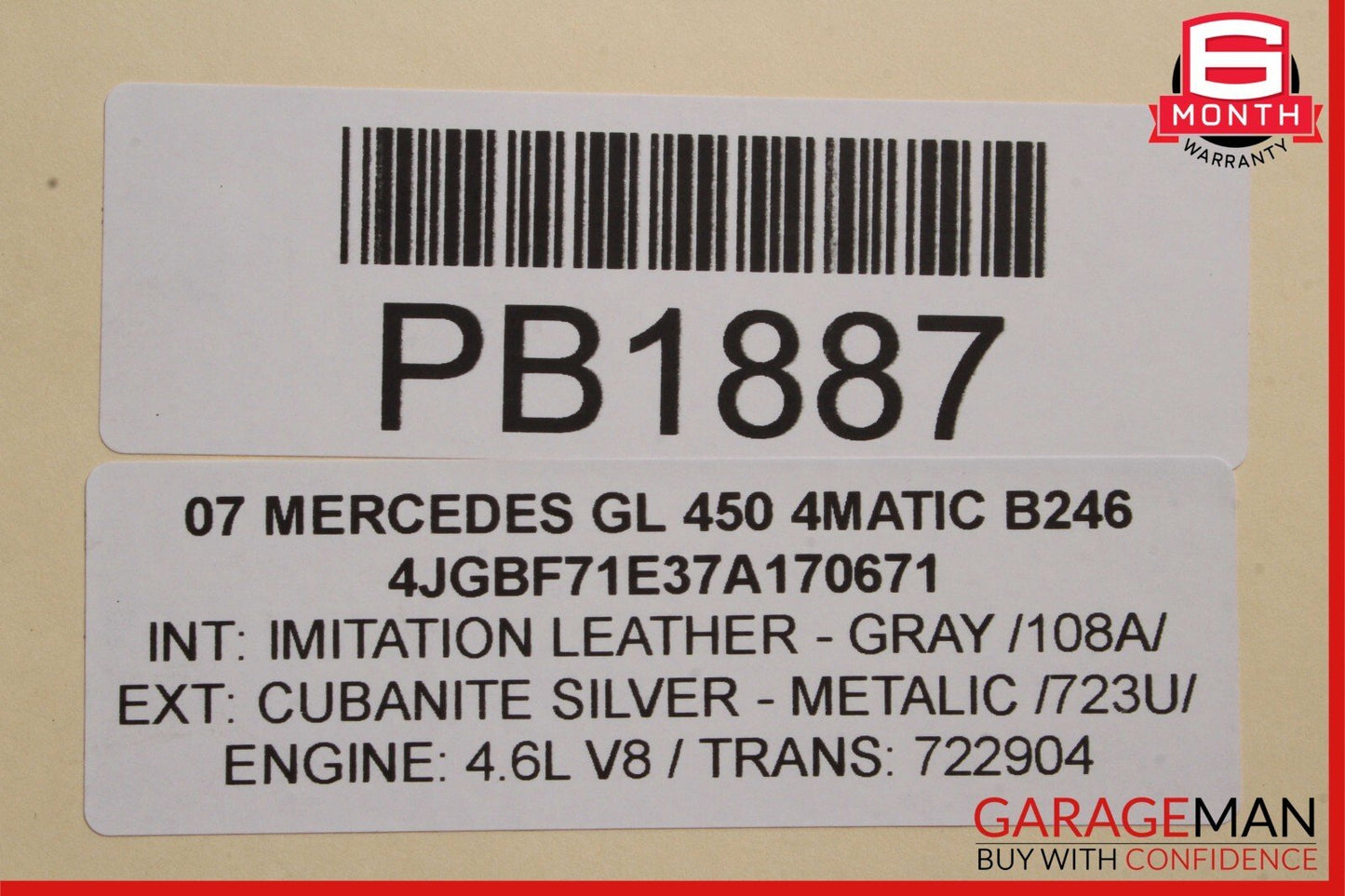 06-12 Mercedes R500 GL350 GL450 Cooling Radiator AC A/C Air Condenser Assembly