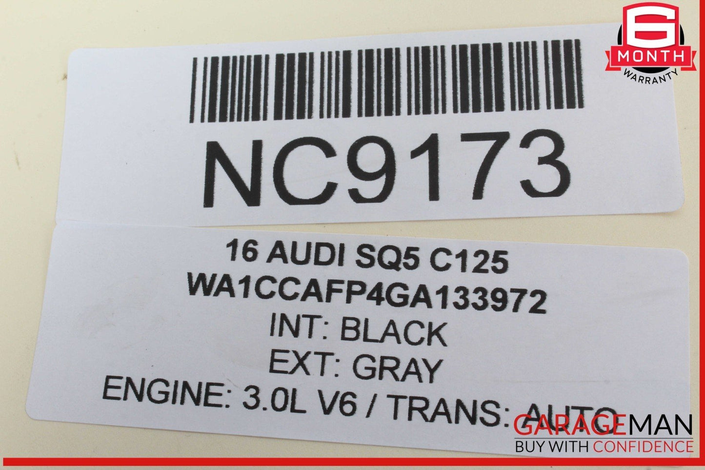 13-17 Audi SQ5 Q5 Trunk Tailgate Liftgate Boot Lid Lock Latch Release Motor OEM