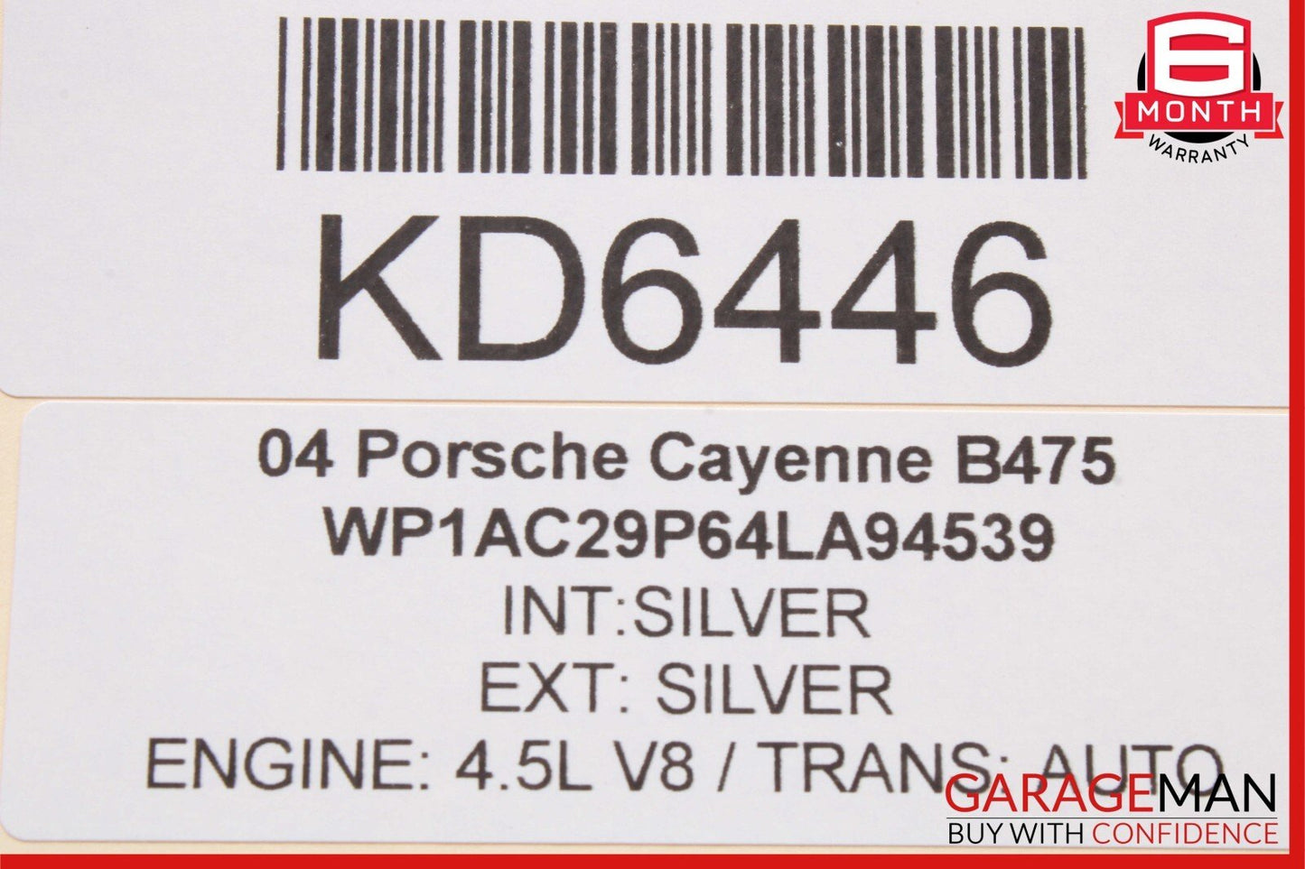 11-17 Porsche Cayenne 958 Rear Left / Right Suspension Forward Upper Control Arm