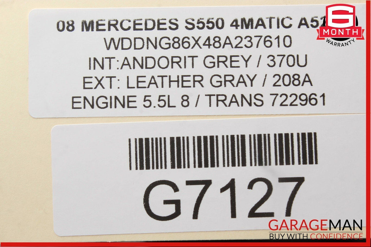 07-09 Mercedes W221 S550 CL550 CL600 Bluetooth Communication Control Module Q1