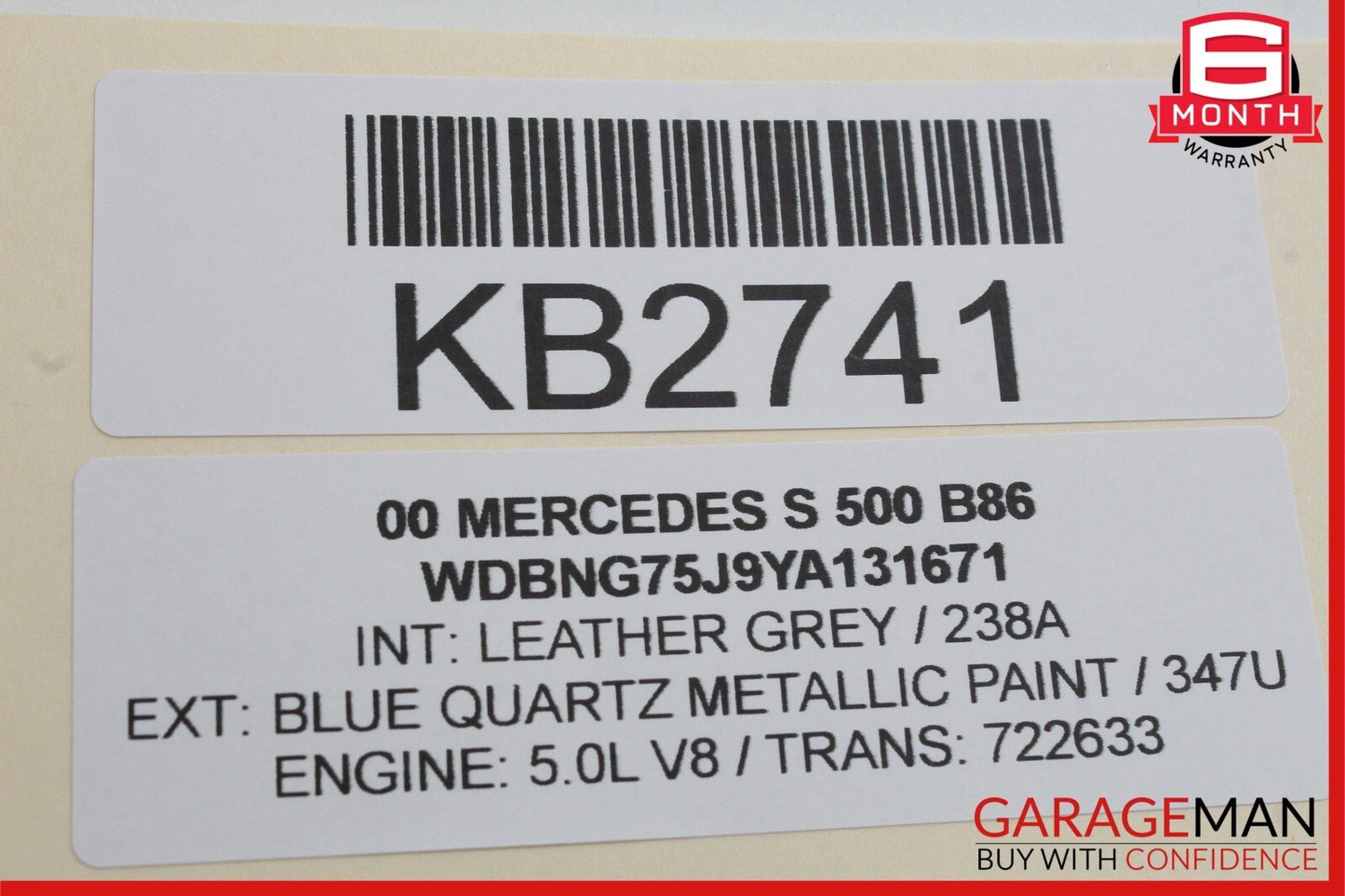 98-06 Mercedes W220 S500 E320 CL500 Voice Command Control Module 2108208026 OEM