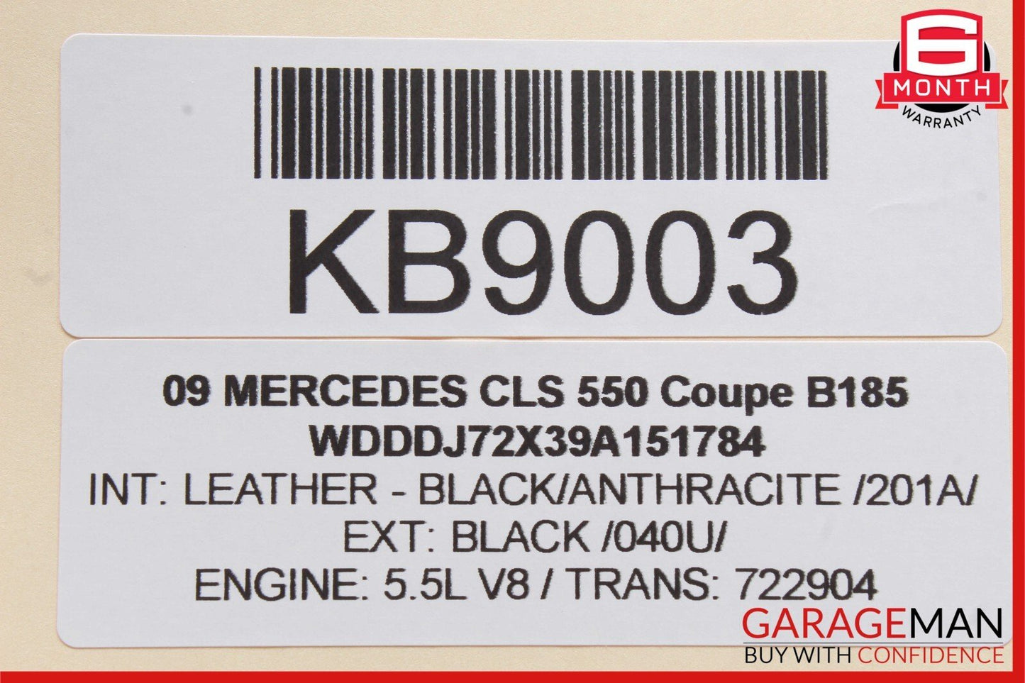 03-12 Mercedes CLS550 GL320 E350 E320 ML500 Front Left Side Seat Control Module