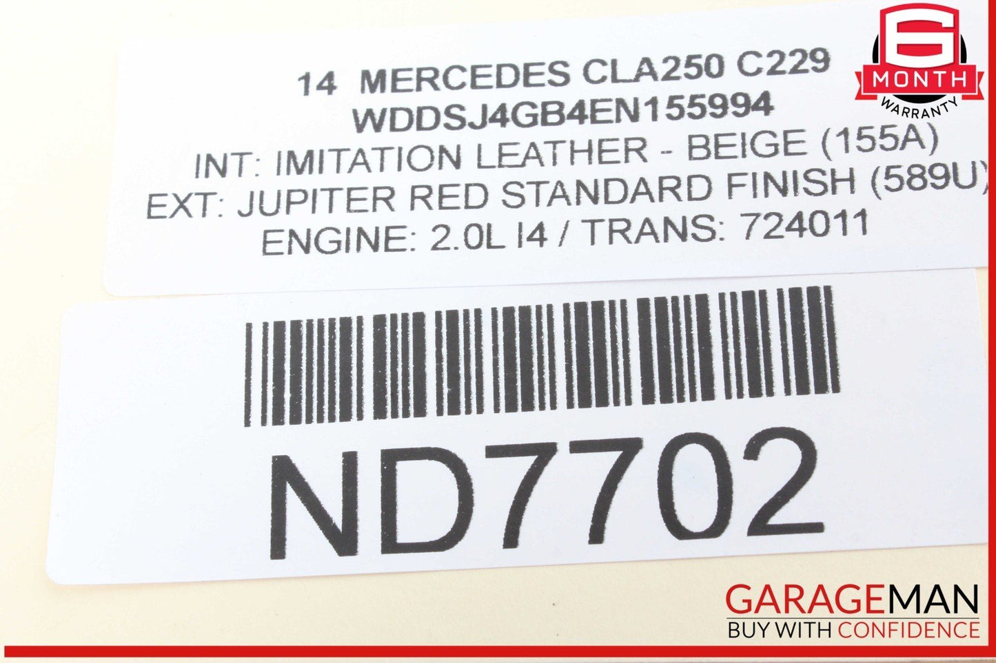 14-20 Mercedes W117 CLA250 SLC300 M274 Engine Vacuum Pump 2701800901 OEM