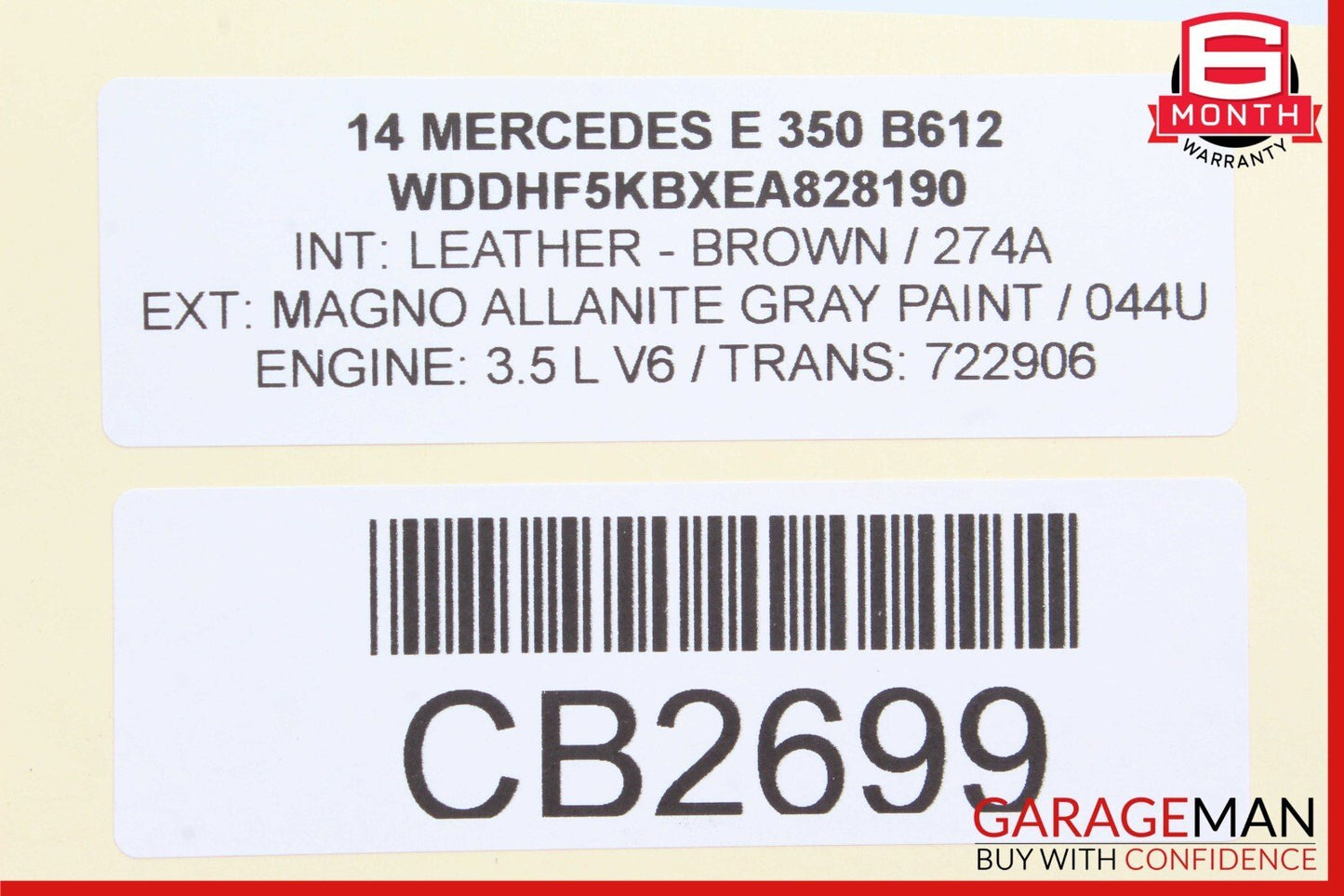 08-18 Mercedes W212 E350 C300 Rear Right or Left Side Lower Thrust Control Arm