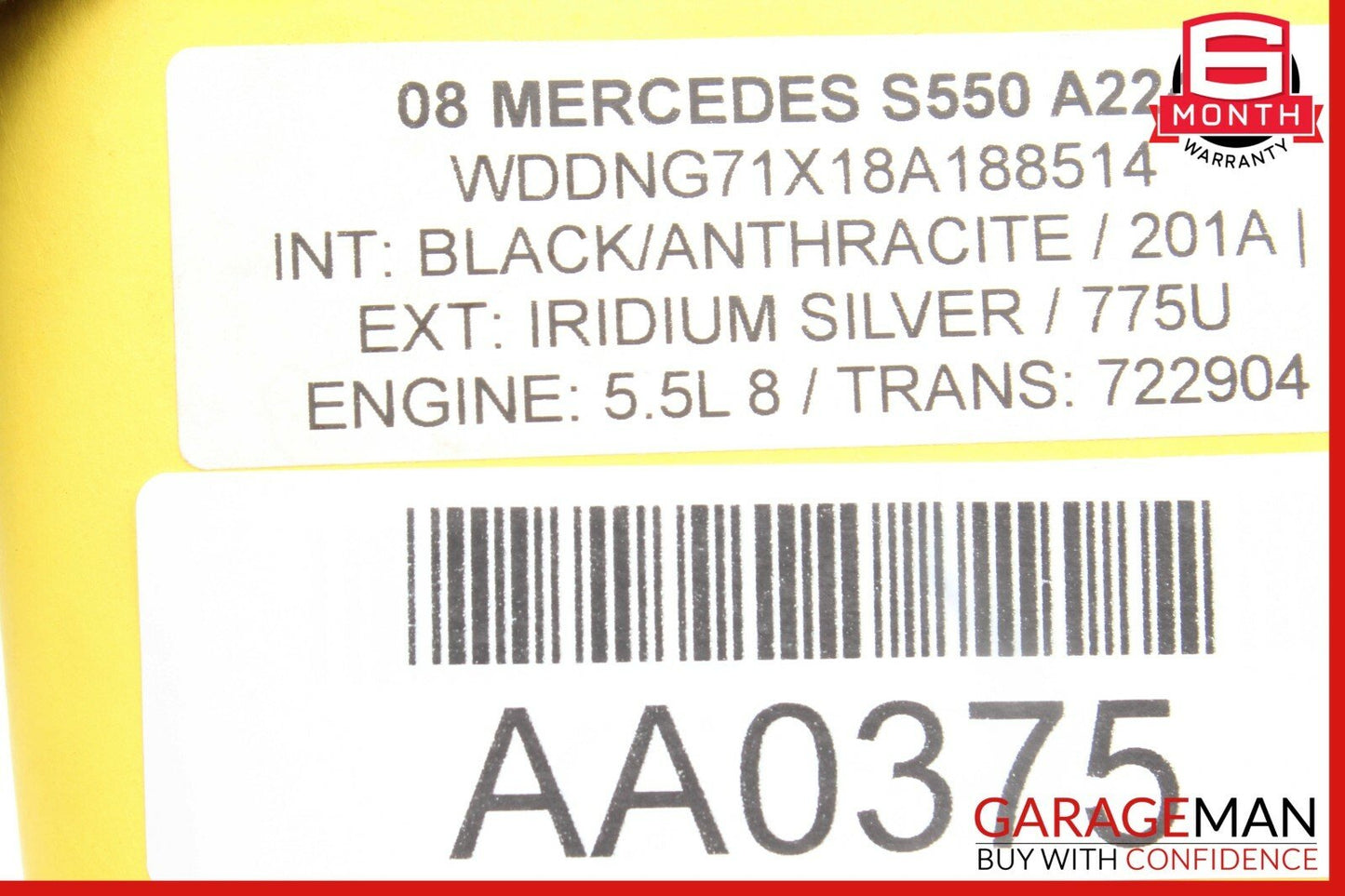 07-14 Mercedes CL500 CL600 S550 A/C AC Heater Climate Control Switch Module