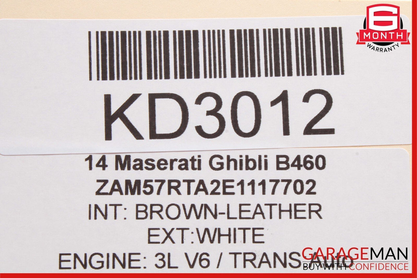 14-17 Maserati Ghibli Front Left Driver Side Seat Control Controller Module Unit