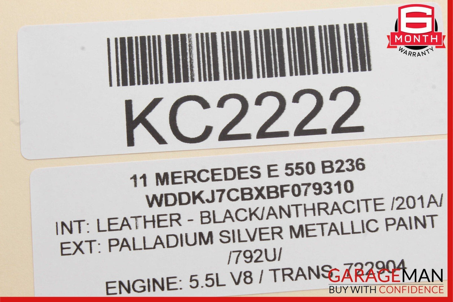 08-14 Mercedes W212 E350 GLK350 C300 Front Right Side Door Lock Latch Actuator