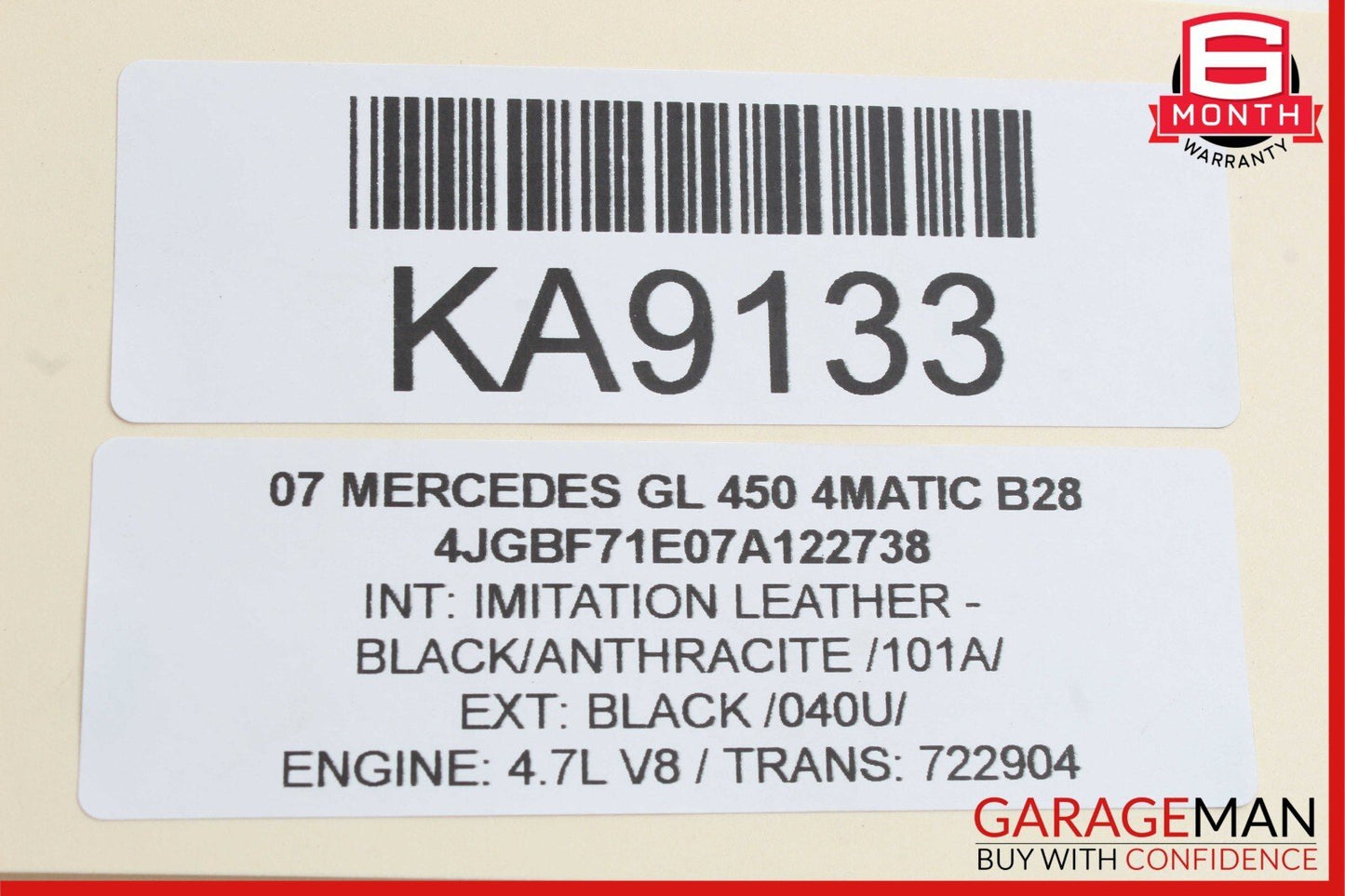 06-13 Mercedes GL350 GL450 ML500 R350 AC Air A/C Condenser Cooler 2515000054 OEM