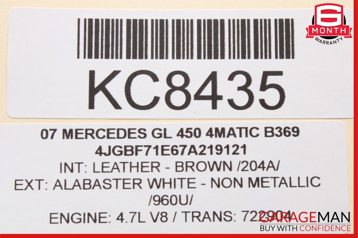 06-08 Mercedes X164 GL450 4MATIC Speedometer Odometer Instrument Cluster Gauge