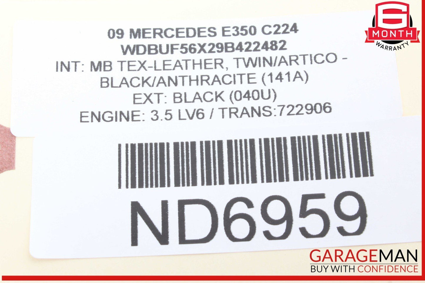 03-09 Mercedes W211 E350 E550 Front Right Passenger Side Door Control Module OEM
