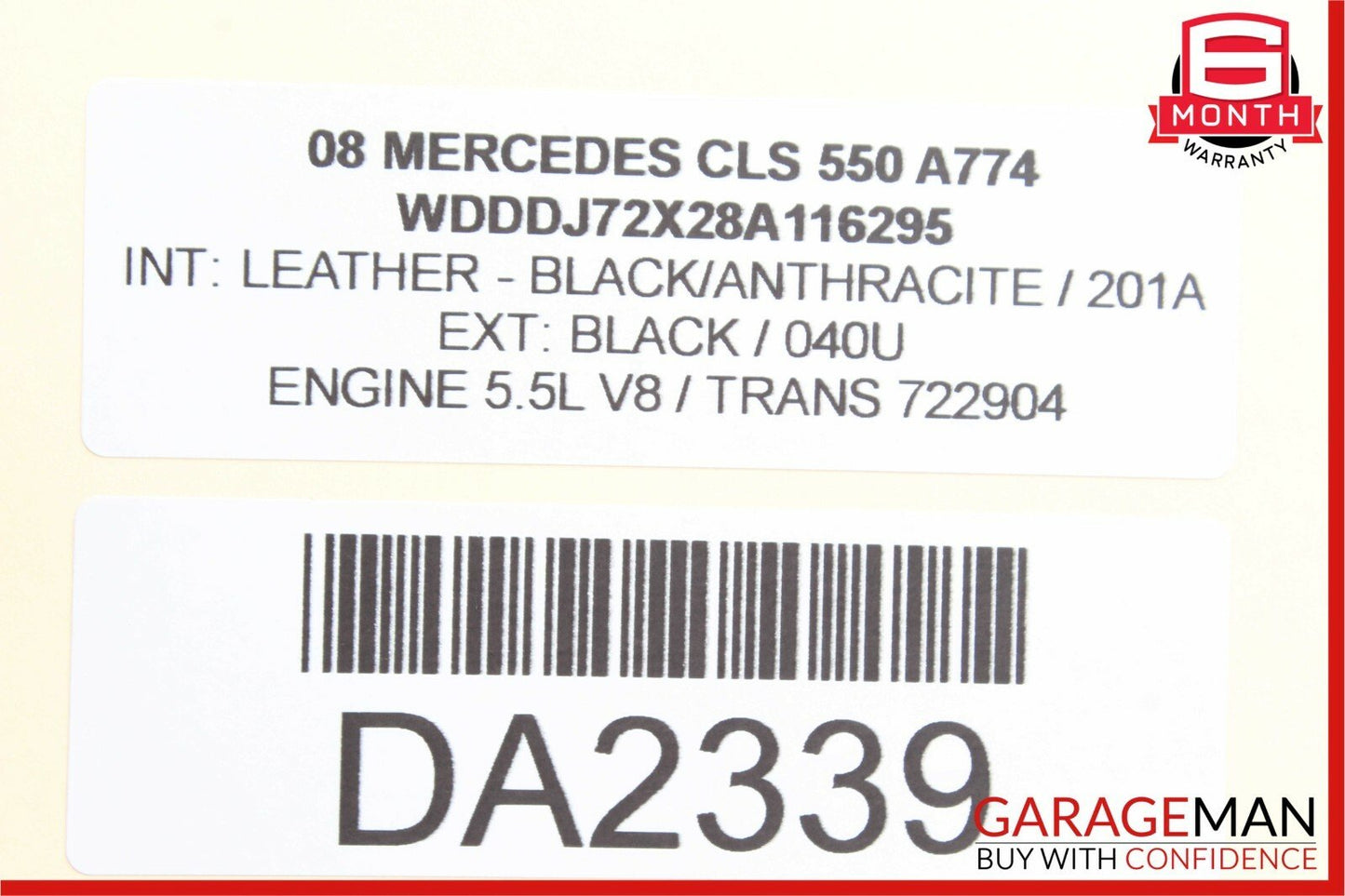 06-09 Mercedes W219 CLS550 Tire Pressure Control Module 1645403762 OEM