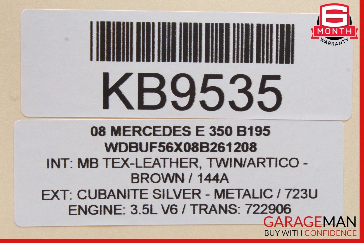 03-09 Mercedes W211 E350 E500 E550 Front Right Passenger Door Control Module OEM