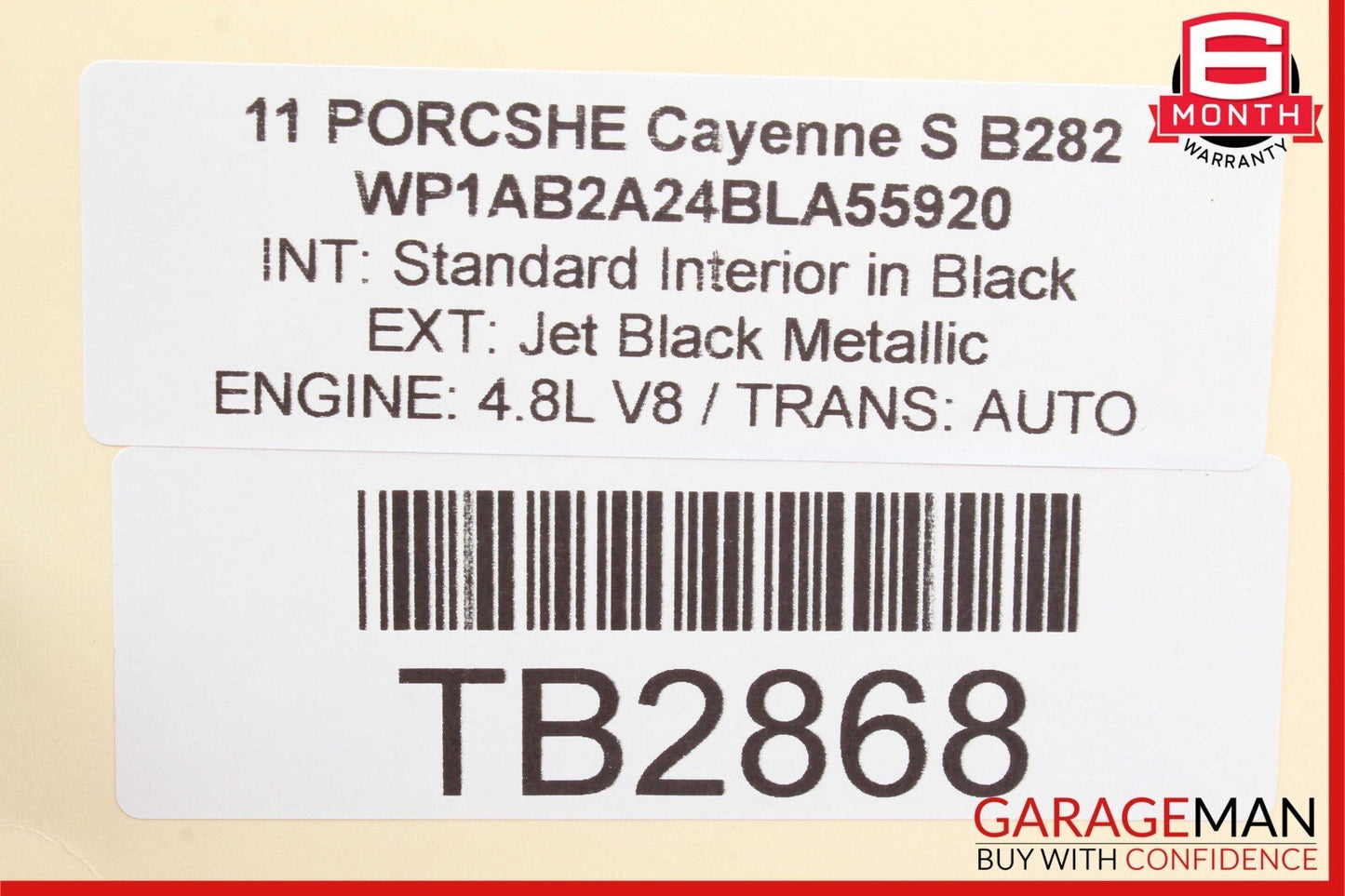 11-18 Porsche Cayenne 958 S Front Right Side Dash Dashboard Trim Cover 7P5857222