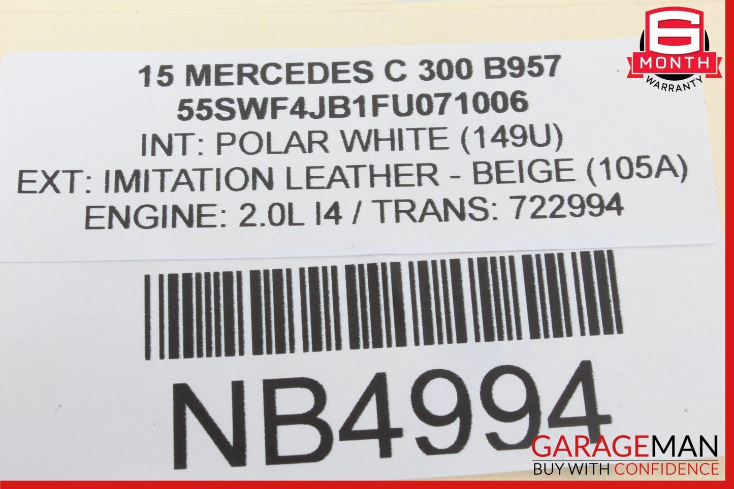 15-20 Mercedes W205 C300 Front Left Wheel Spindle Knuckle Hub Bearing OEM