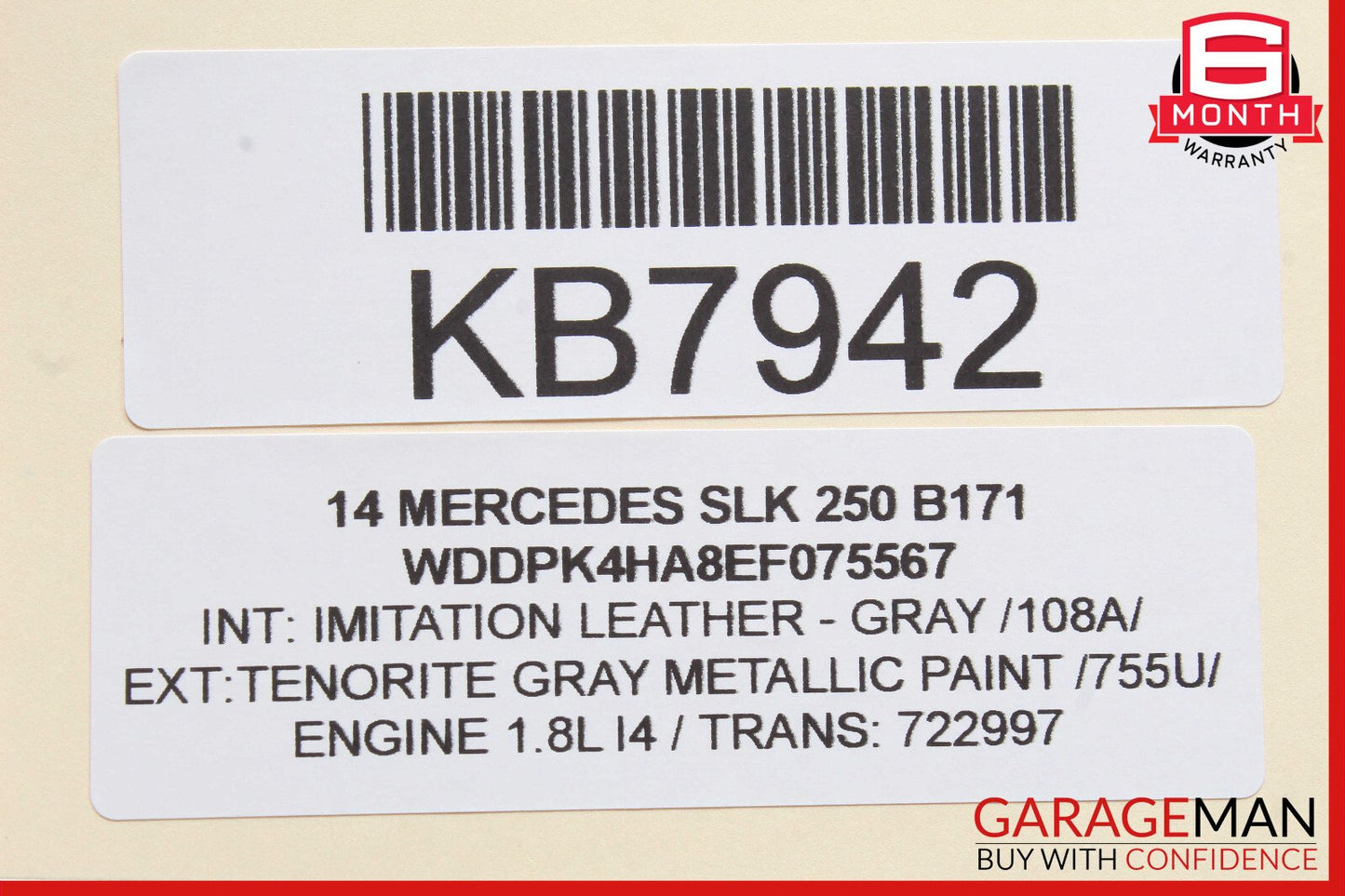 12-20 Mercedes R172 SLK250 SLC300 Roof Convertible Top Module Control OEM