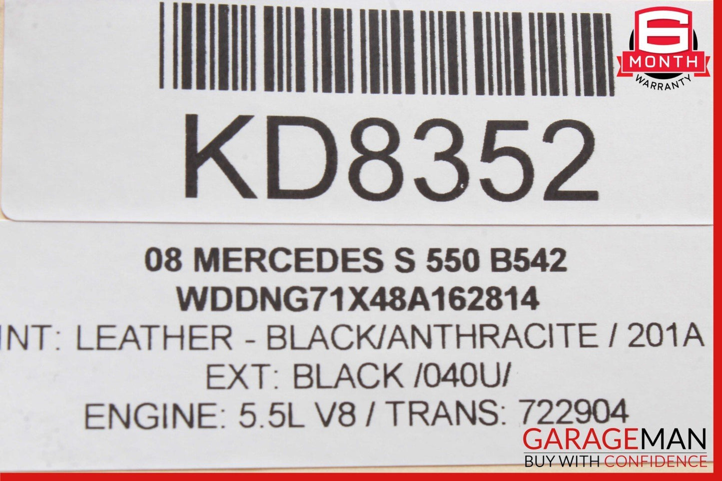 07-14 Mercedes W221 S550 CL550 Front Left Driver Seat Control Memory Switch OEM