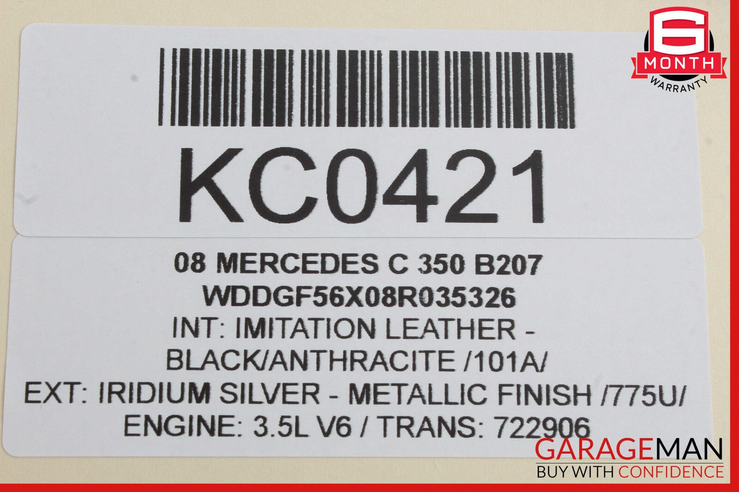 08-11 Mercedes W204 C350 A/C Climate Control Switch Trim Bezel Wood OEM