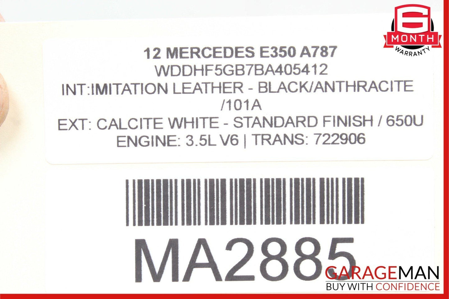10-18 Mercedes W212 E350 CLS500 Rear Right or Left Door Audio Sound Speaker OEM