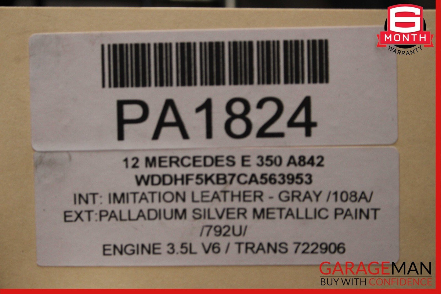 08-16 Mercedes C350 E350 RWD Rear Differential Diff Axle Carrier Assembly 2.82