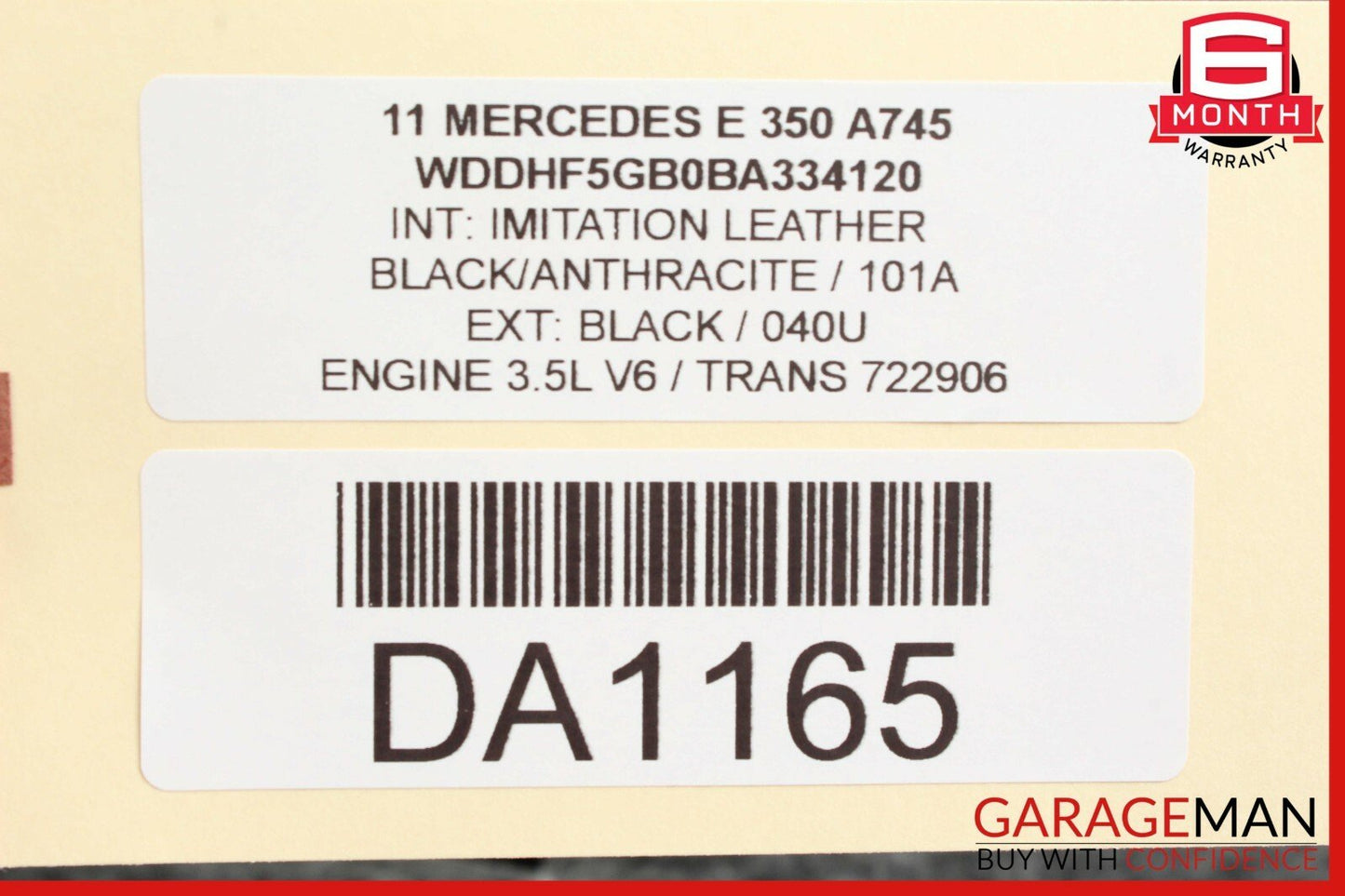 10-13 Mercedes W212 E350 E550 Front Right Side Interior Door Panel OEM