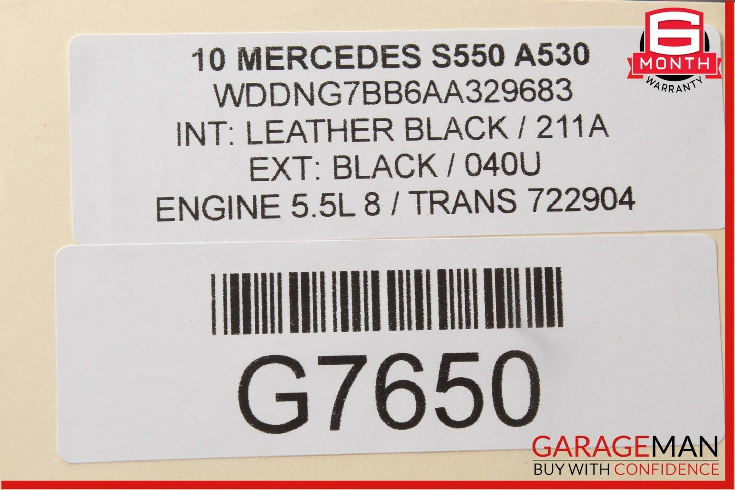 07-13 Mercedes W221 S550 Front Right Passenger Side Under Seat Control Module