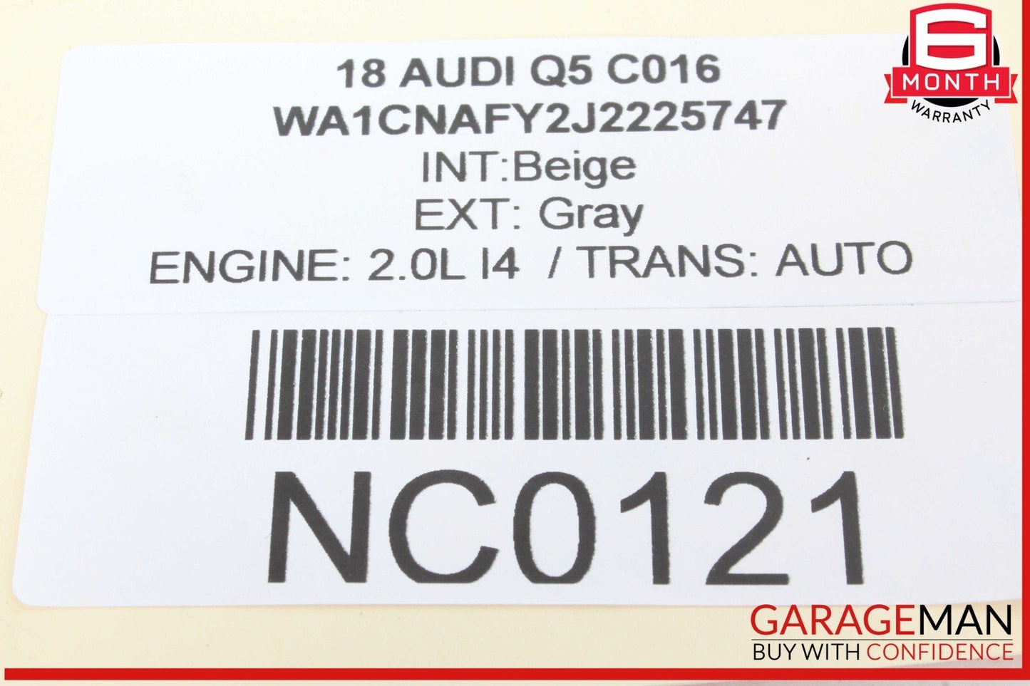 18-24 Audi Q5 Rear Left Driver Side Headlight Ride Height Level Sensor OEM
