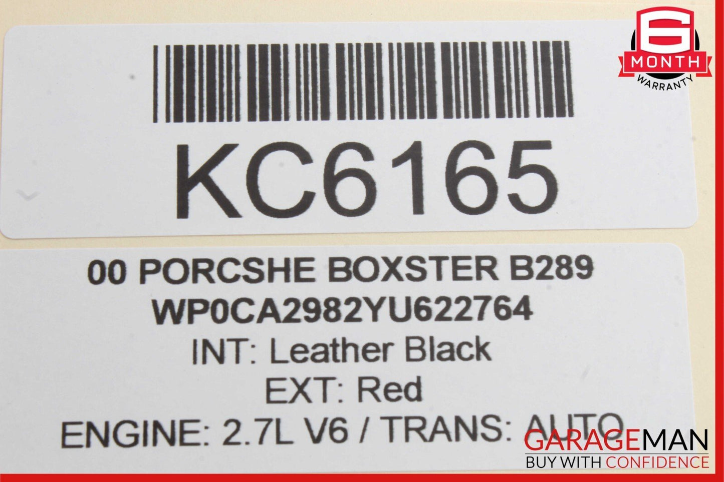 97-04 Porsche Boxster 986 Rear Right / Left Side Suspension Lower Control Arm