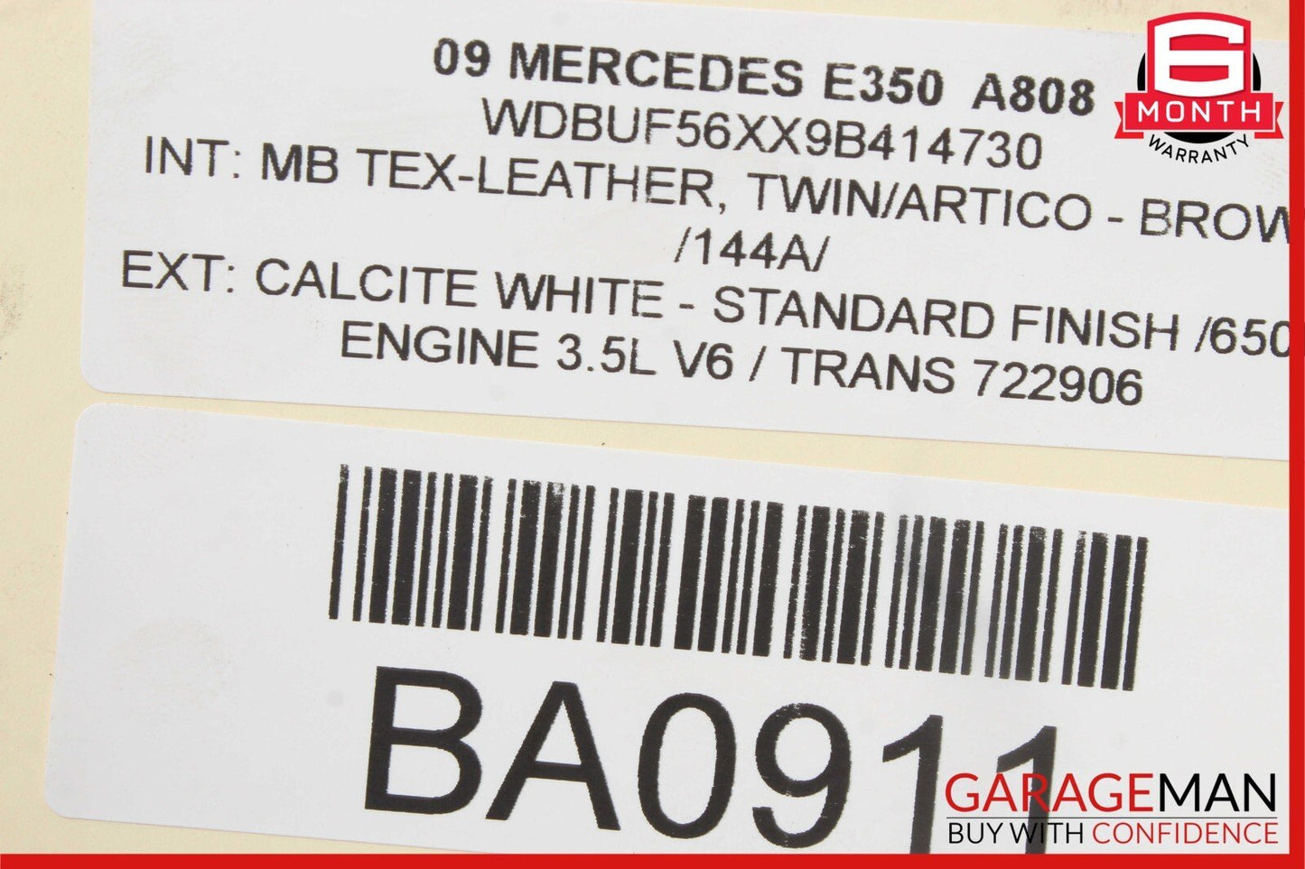 03-12 Mercedes W211 E350 CLS350 GL550 Seat Control Module Left Side OEM