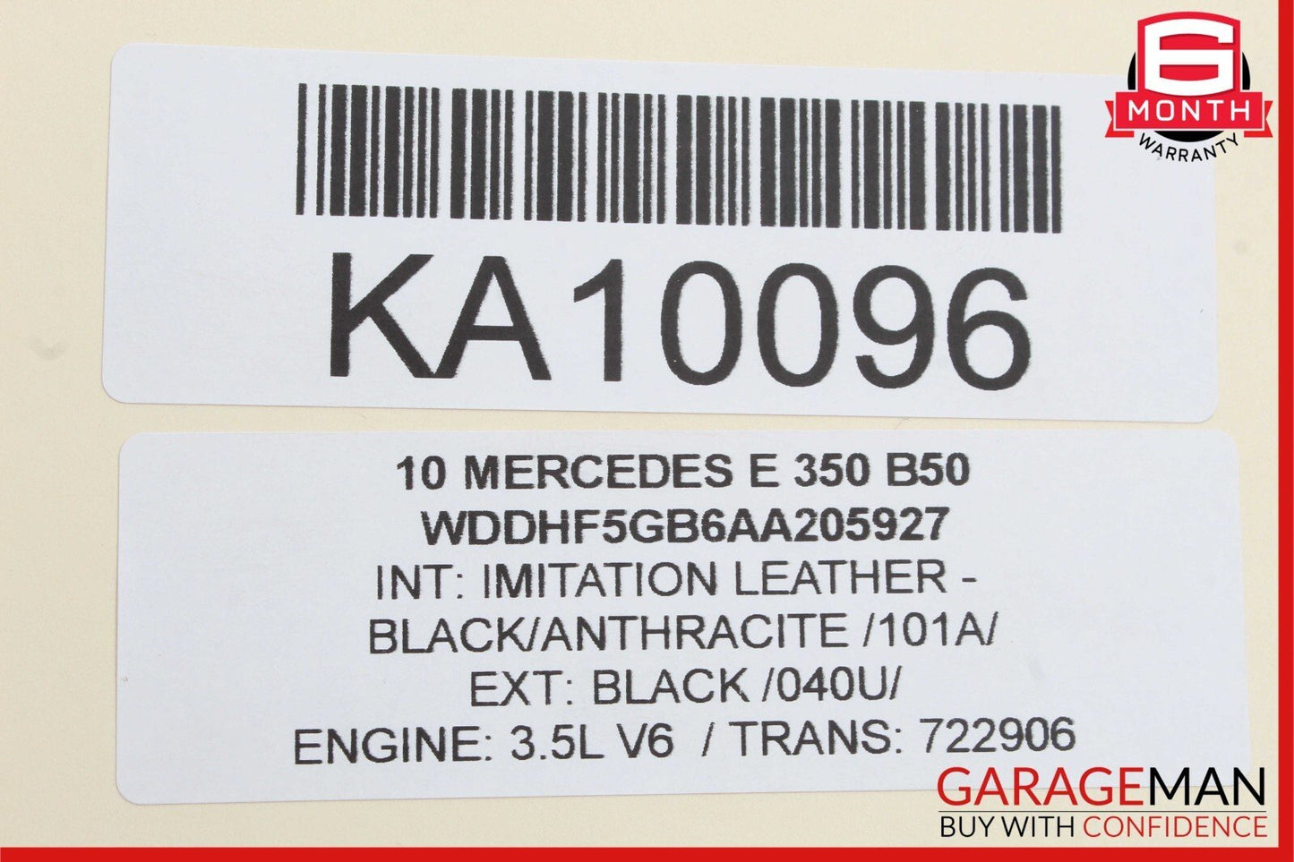 10-13 Mercedes W212 E350 Center Dash A/C Air Vent Hazard Light Trim Assembly OEM