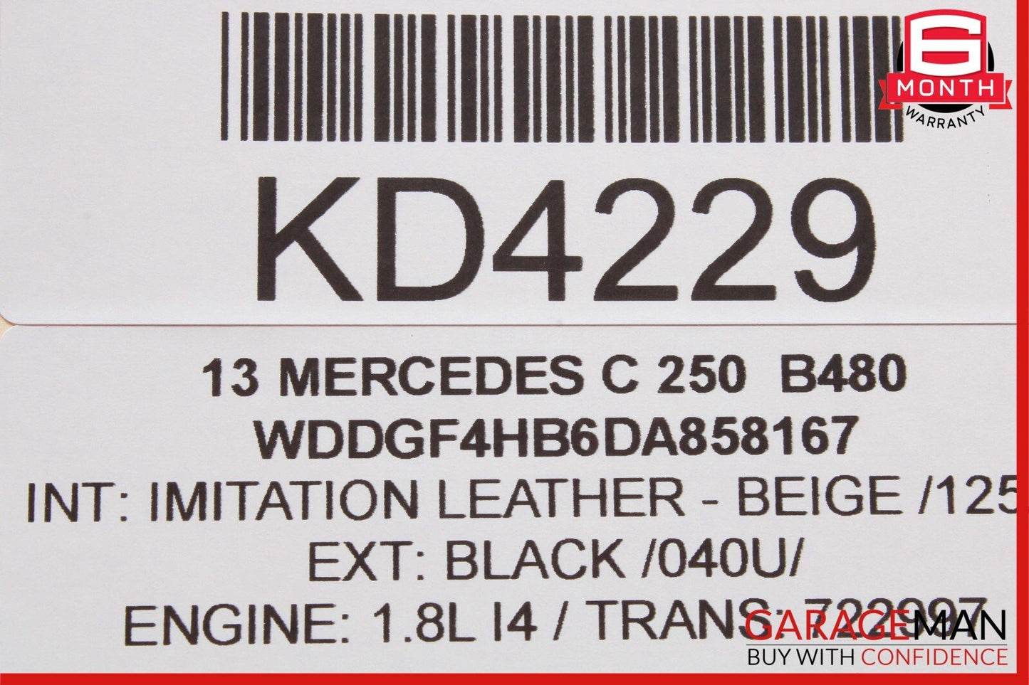 08-14 Mercedes W204 C300 C250 Front Left Side Door Panel Tweeter Cover Beige