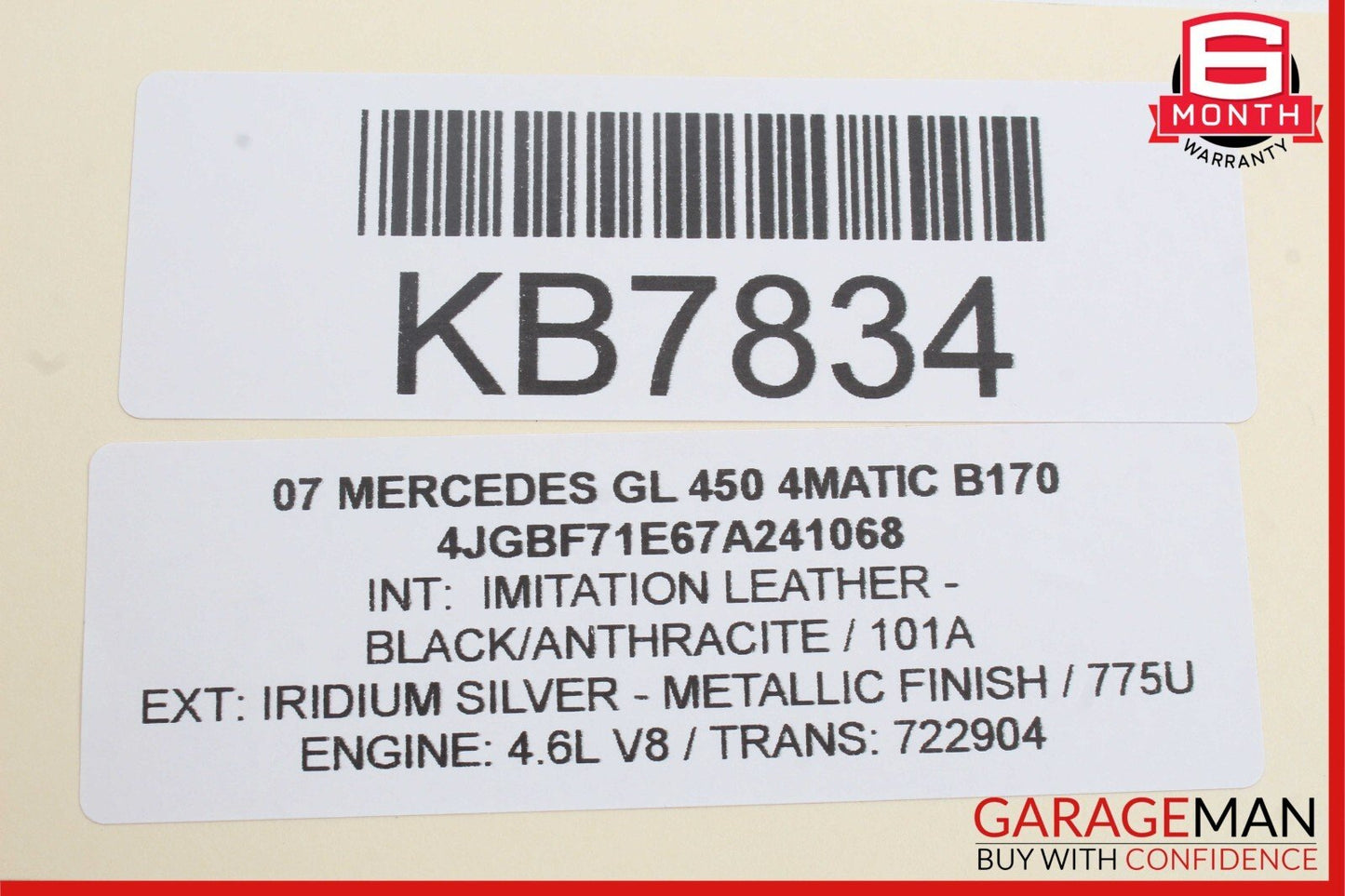 03-12 Mercedes X164 GL450 SLK350 Front Right Side Seat Control Module Unit OEM