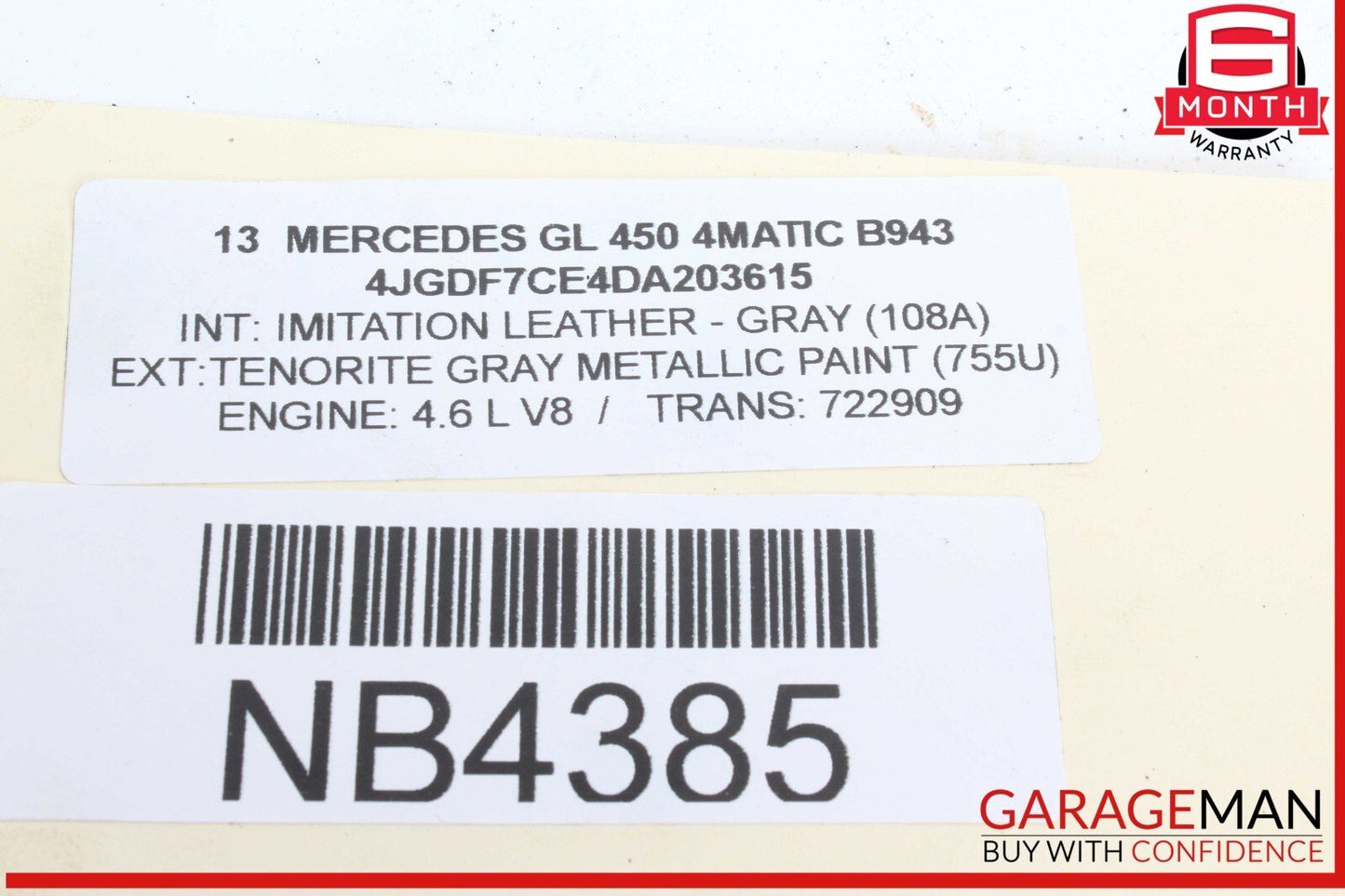 12-19 Mercedes X166 GL450 4MATIC Front Left Driver Side Spindle Knuckle Hub OEM