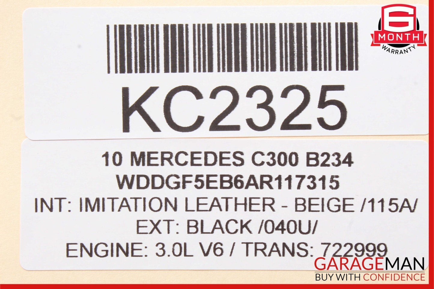 08-11 Mercedes W204 C300 Rear Right & Left Side Door Sound Speakers Set OEM