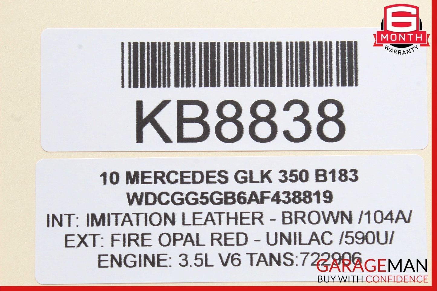 08-14 Mercedes X204 GLK350 C300 Rear Left Driver Side Exterior Door Handle OEM