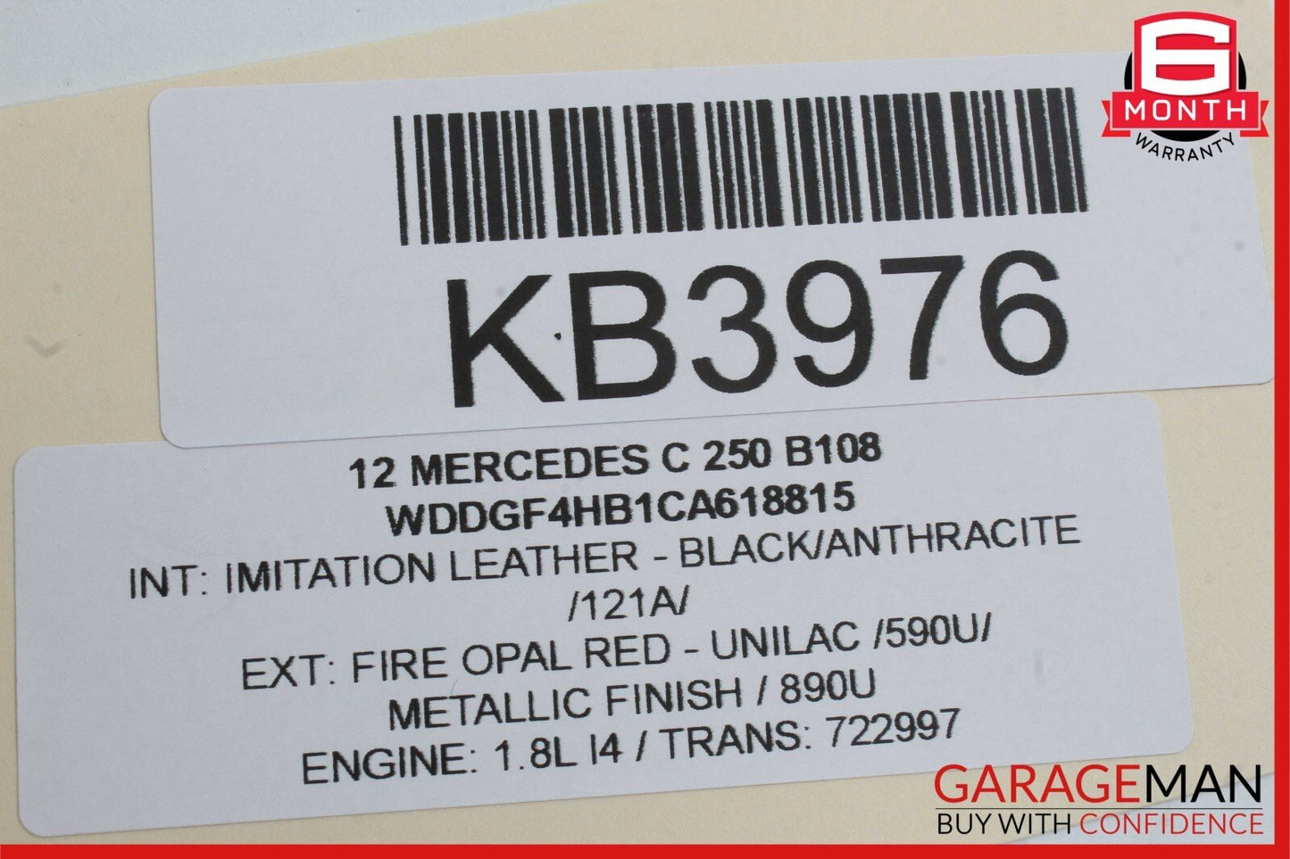 08-14 Mercedes W204 C250 Front Left Driver Side Door Window Regulator Motor OEM