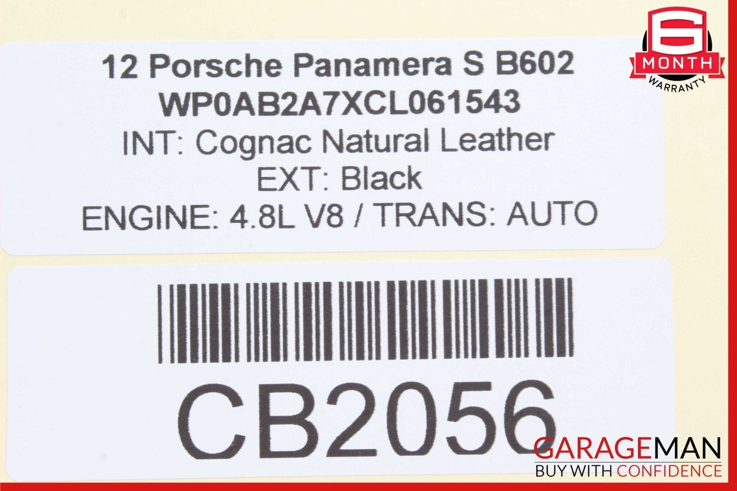 10-16 Porsche Panamera S Front Right Side Subframe Support Bracket OEM
