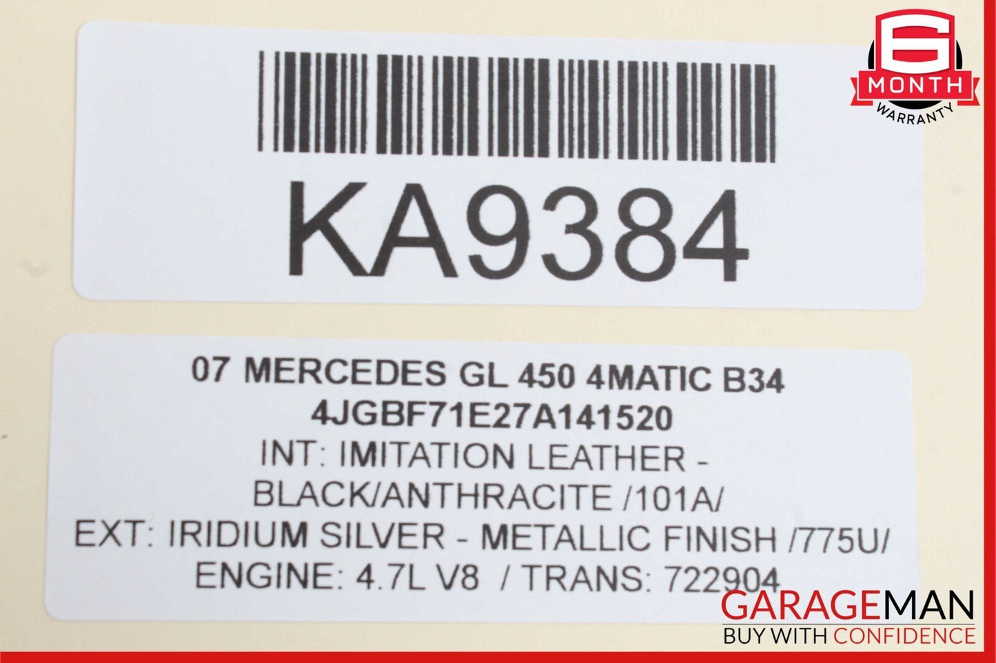 06-13 Mercedes X164 GL450 ML550 Front Right Side Suspension Lower Control Arm