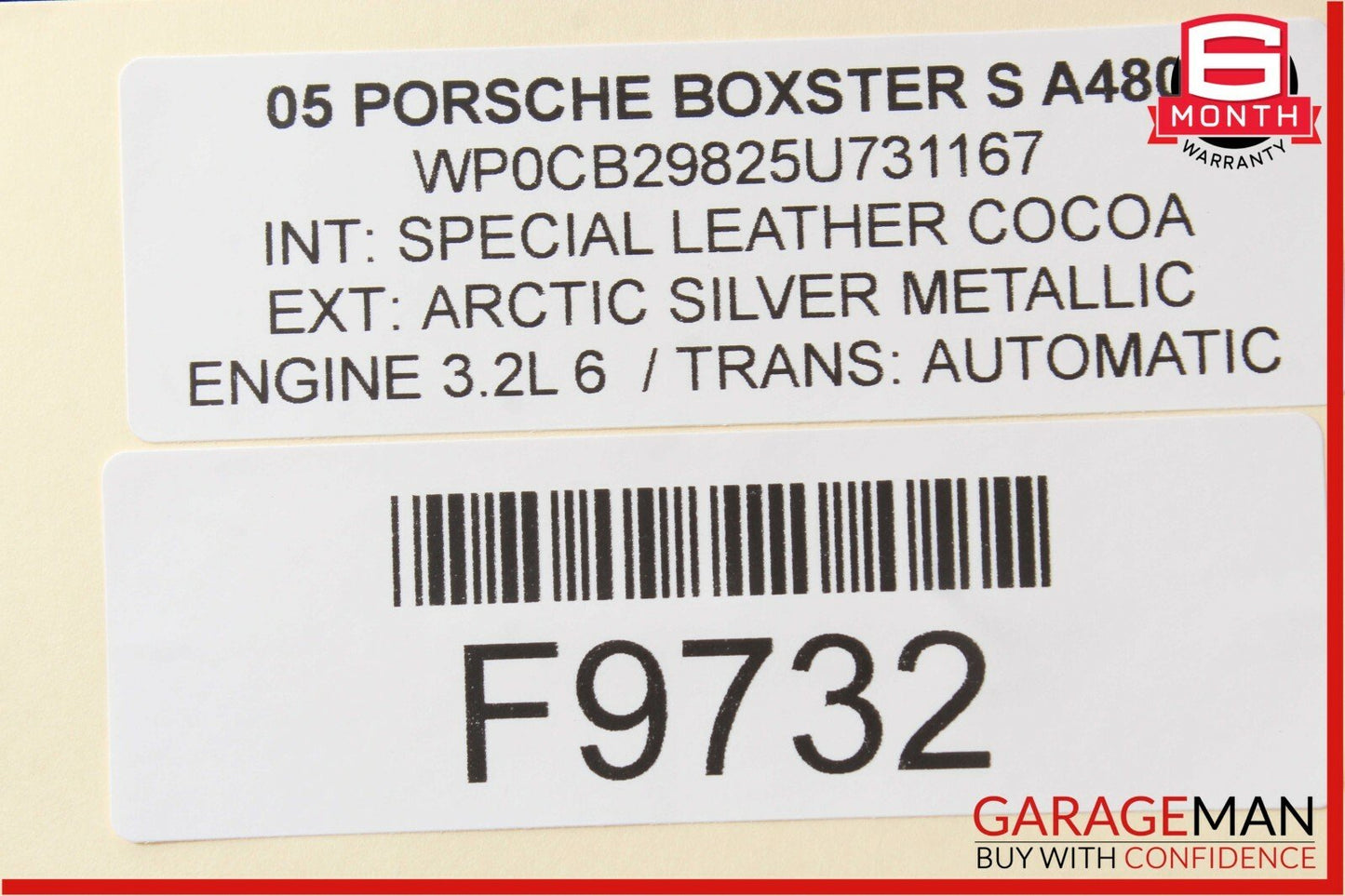 05-08 Porsche Boxster 987 ECU ECM Anti Theft Locking Immobilizer Module Unit OEM