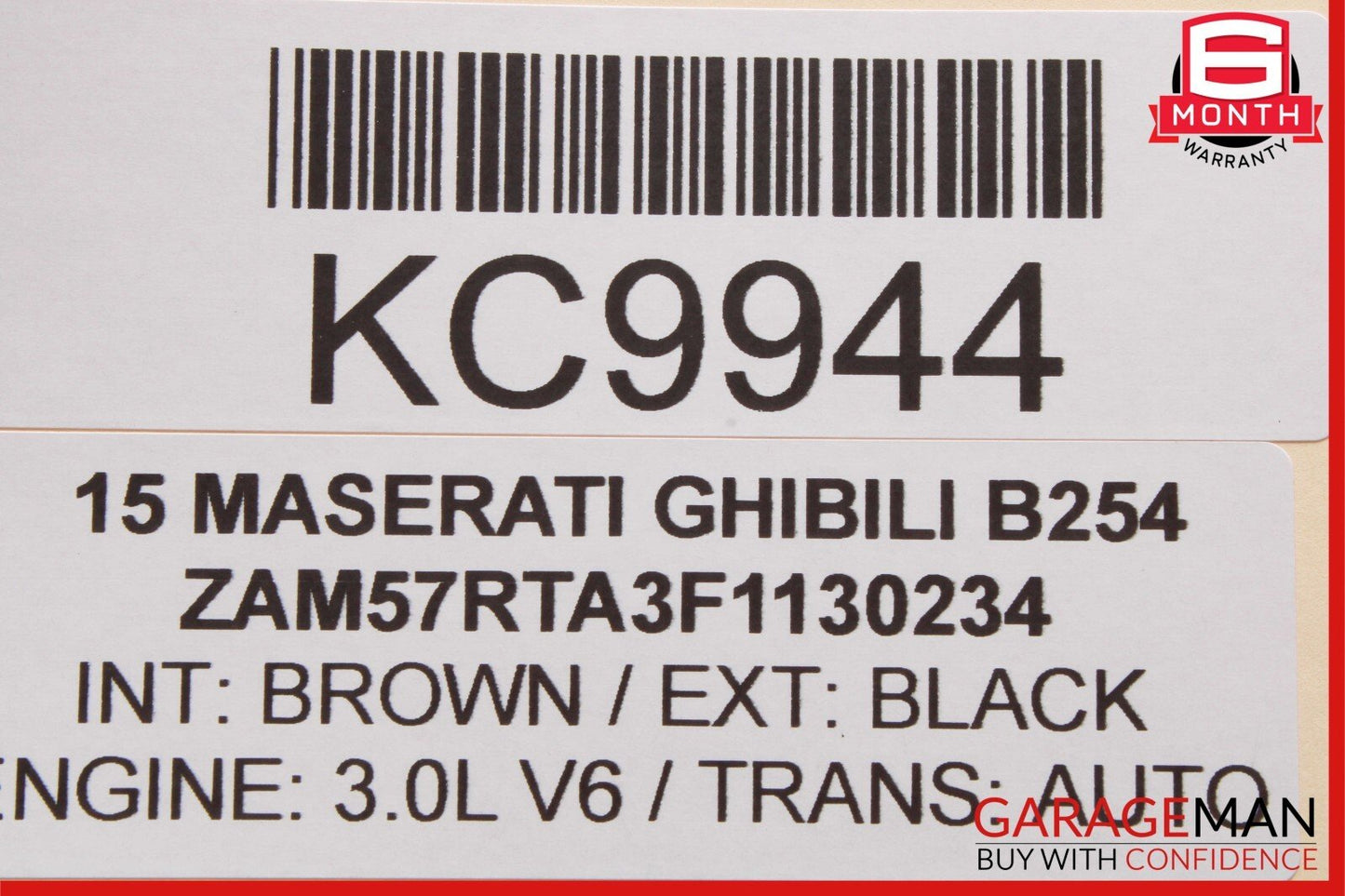14-17 Maserati Ghibli Front Left Driver Side Seat Control Controller Module Unit
