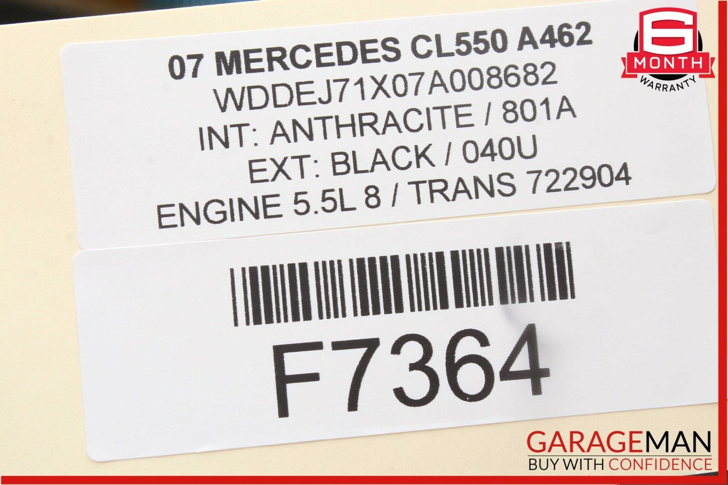 07-13 Mercedes W216 CL550 Satellite Phone Radio Antenna Control Module Unit OEM