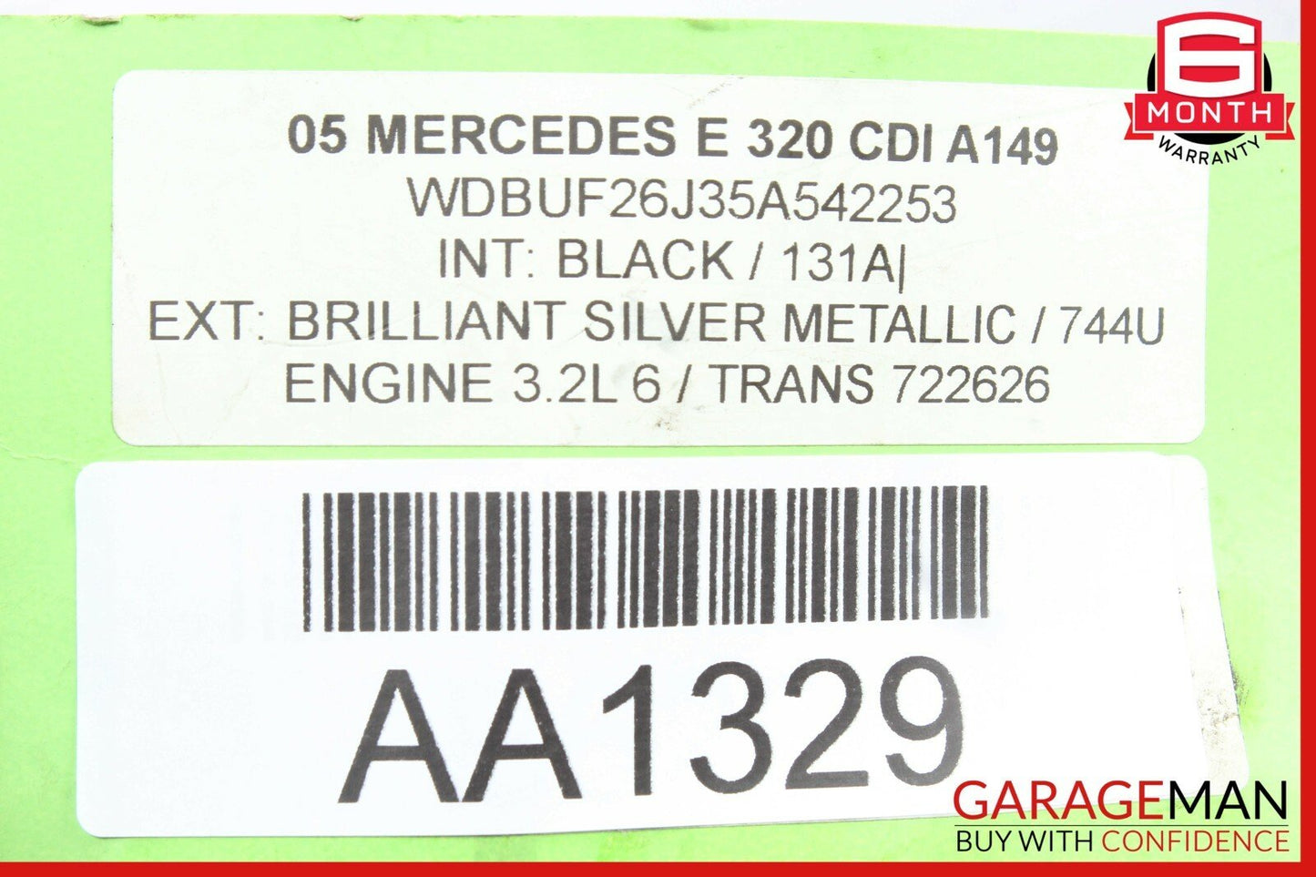 03-09 Mercedes W211 E320 E550 Front Right Passenger Side Door Control Module