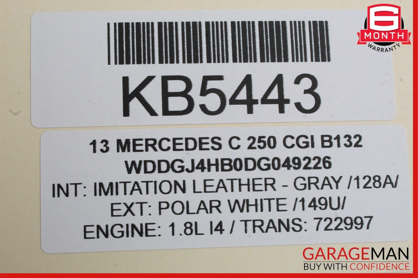 08-14 Mercedes W204 C350 C250 C300 C63 RWD Floor Gear Shifter Shift Selector Box