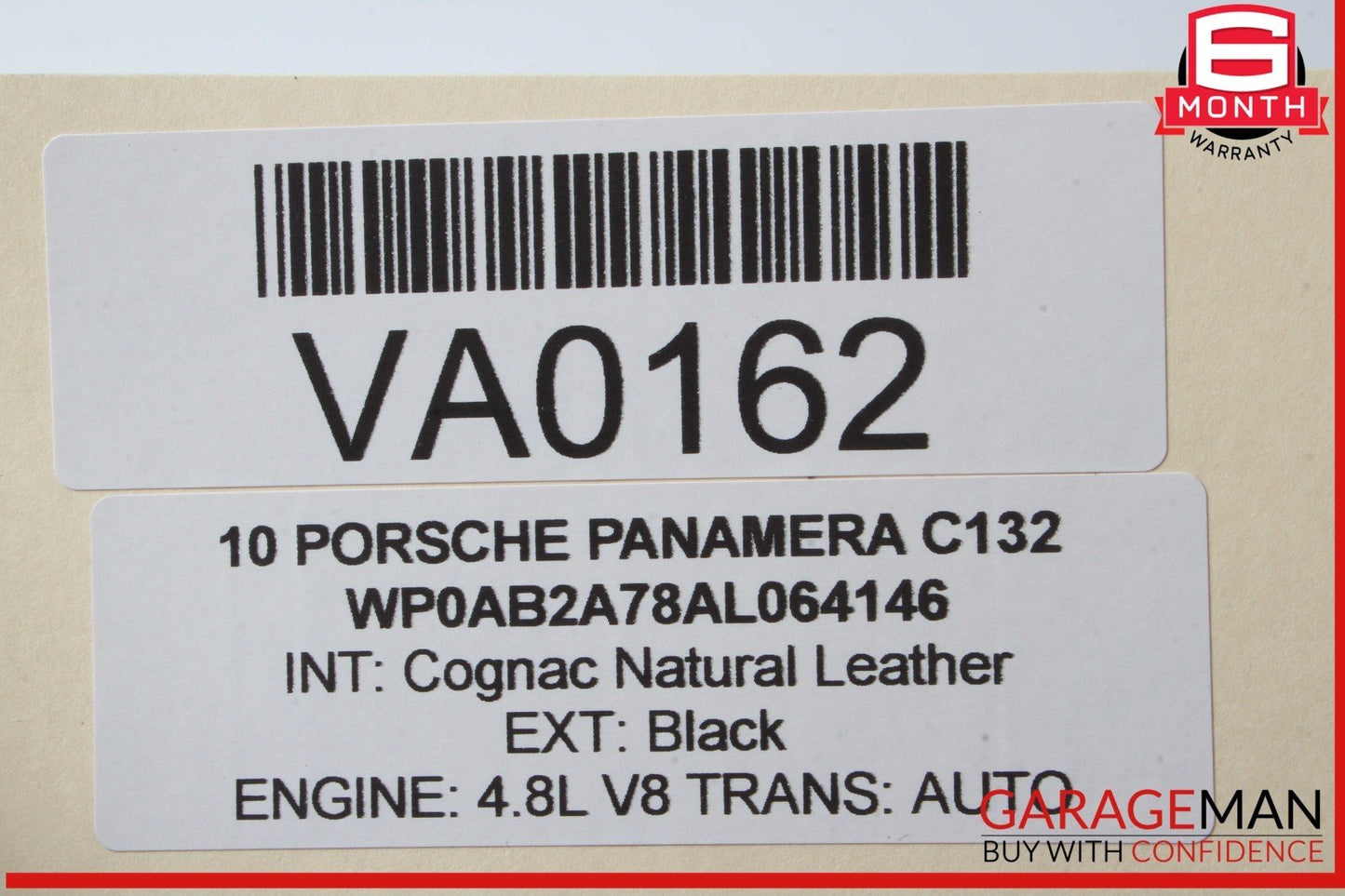 10-16 Porsche Panamera 970 Front Right Center Console AC A/C Air Vent OEM
