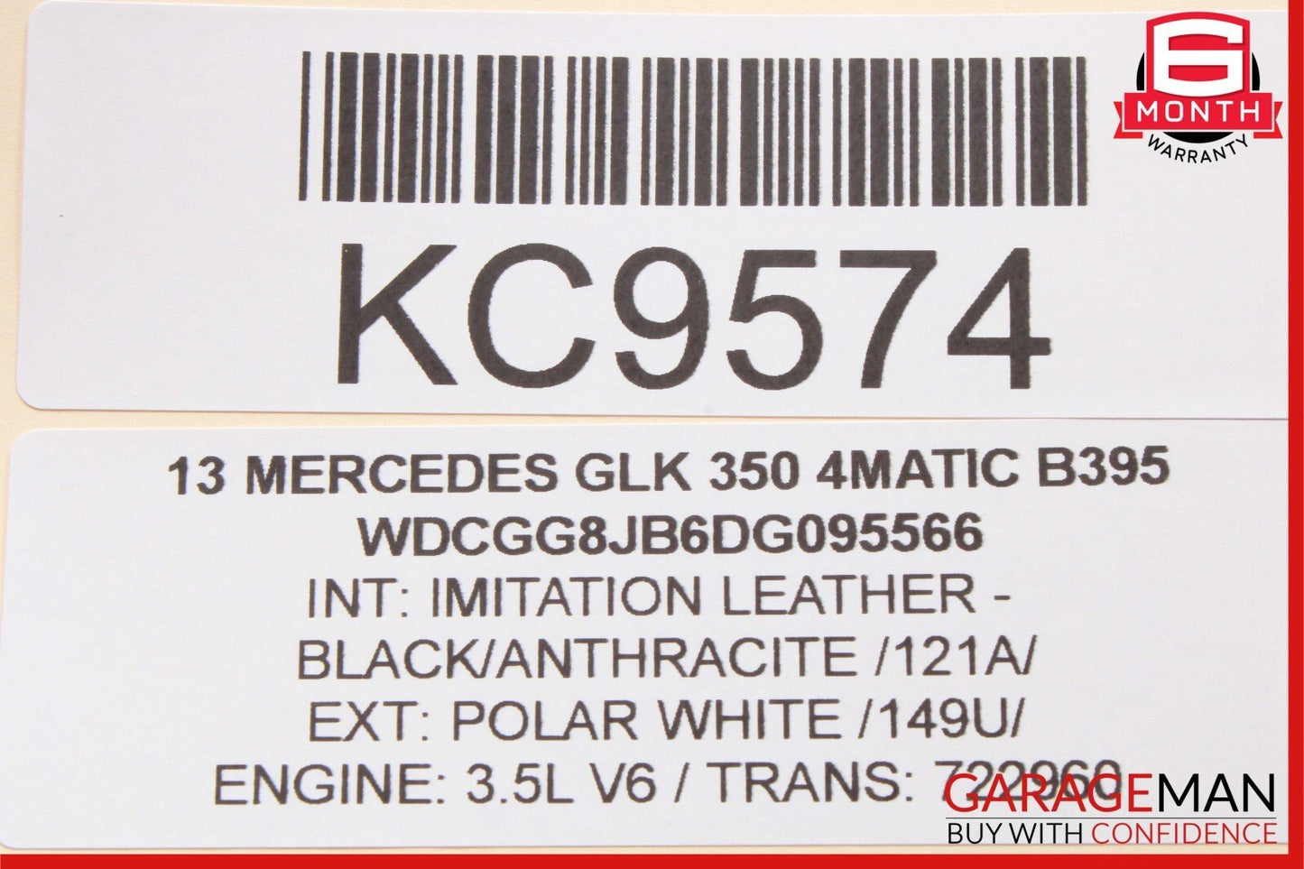 08-17 Mercedes GLK350 CLA250 E350 Front Left Side Exterior Door Handle White