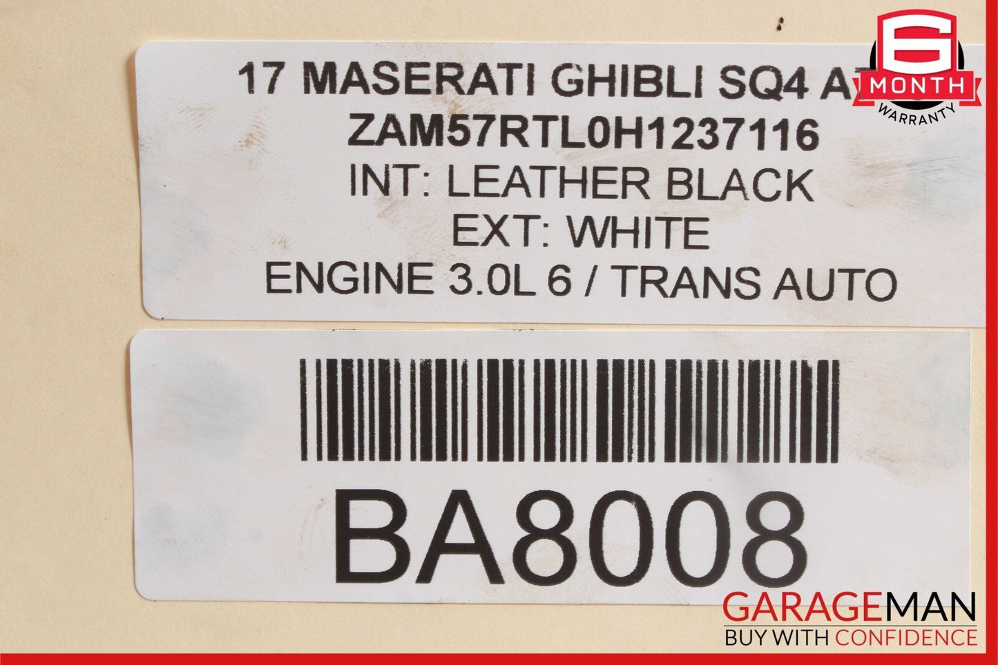 14-17 Maserati Ghibli Front Right & Left Side Brake Rotor Disc Set of 2 Pc AWD