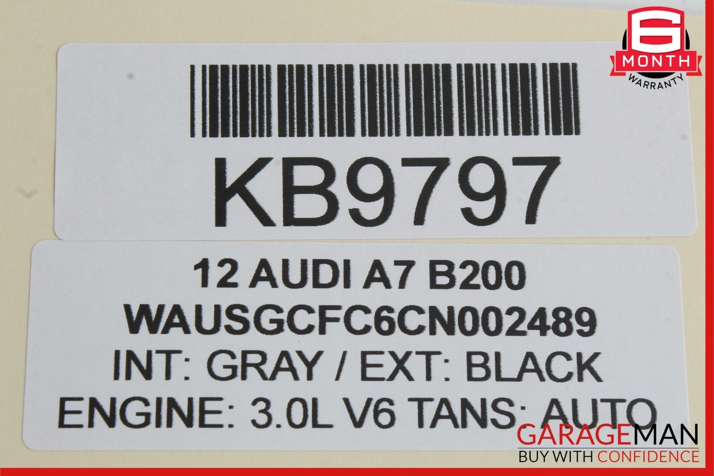 12-18 Audi A7 Front Right Passenger Side Door Lock Latch Actuator OEM