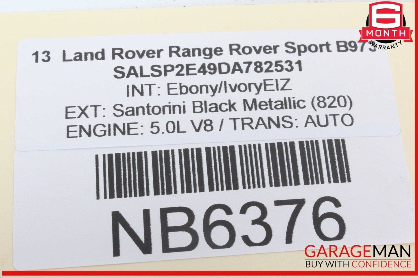 10-13 Land Rover Range Rover Sport Engine Fuse Relay Box CH3214290EB OEM
