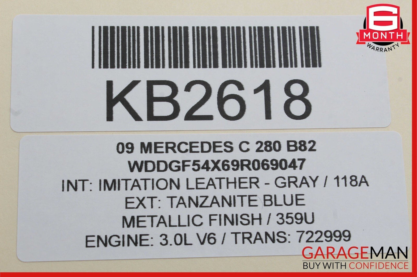 08-14 Mercedes W204 C300 Front Right & Left Side Door Sound Speaker Set of 2 Pc