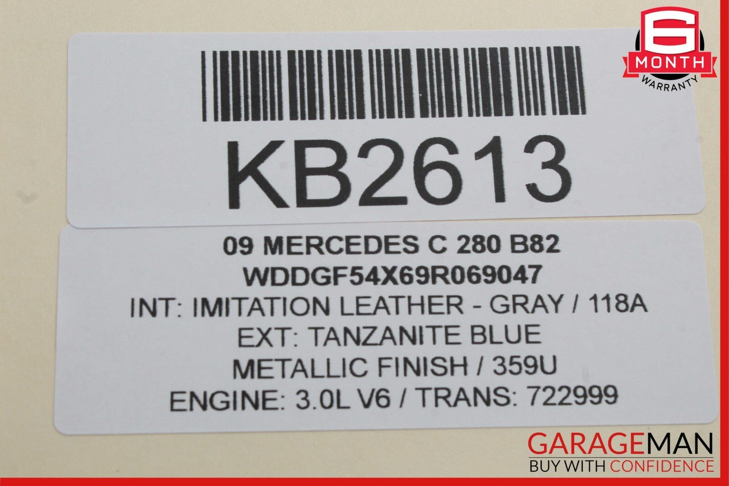 08-14 Mercedes W204 C250 C300 C63 AMG RWD Floor Gear Shifter Shift Selector Box