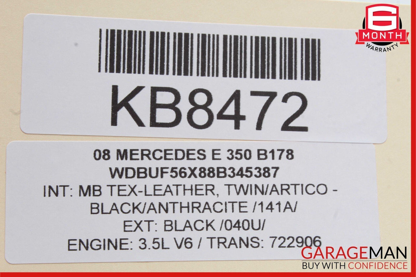 03-09 Mercedes W211 E350 CLK350 Sirius Satellite Radio Receiver 2118706709 OEM